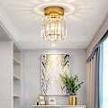 Miniatyrbillede 1 af 5: 13cm Hængende Lanterne Design Flush Mount Lys Glas