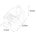 Miniatyrbild 3 av 5: Högpresterande QR30E DC 12V 4.2W Vattentät Borstlös Pump