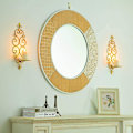 Miniatyrbilde 4 av 5: 2 stk Vegglysestake Vegglampe Lysestake Metall Lysestake, gull