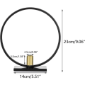 Miniatyrbilde 2 av 5: Candelabra Konelysestake, Geometrisk Candelabra Midtpunkt for Spisebord