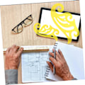 Miniatyrbild 4 av 8: Stycken Plast Sömnadslinjal DIY Patchwork Linjal Sömnadstillbehör Fransk Kurva Set Skräddarverktyg