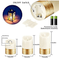 Miniatyrbillede 3 af 4: 3 Sæt Guld LED Lys Batteri Fjernbetjening 24 timers Timer