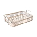 Miniatyrbillede 1 af 3: Dekorative Håndlavede Rattan Bakker til Hjemmet - Firkantet Bakke