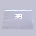 Miniatyrbillede 3 af 4: Deli 5526 Gennemsigtig PVC Lynlåspose A4 Fil Dokument Organizer