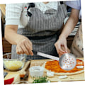 Miniatyrbild 5 av 8: Mätssked i rostfritt stål Stor serveringssked för buffé Portionskontrollsked