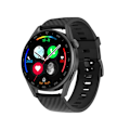 Miniatyrbillede 3 af 5: Smartwatch med Multi-sportstilstand, Split Screen-display, Hurtig Widget og Massager Silver brown leather