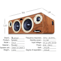 Miniatyrbillede 2 af 5: 80W Hjemmebio Portable Bluetooth Højttaler Soundbar