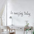 Pikkukuva 5 / 5: Seinätarra Be Amazing Today - Positiivinen Vinyyli-Seinäteksti