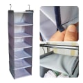Miniatyrbillede 3 af 4: Sko Sundry Skab Transparent Hængende Taske Væghængt Organizer