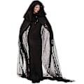 Miniatyrbillede 1 af 5: Grim Reaper Kvinder Gennemsigtig Hættekappe Kostume L