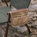 Miniatyrbilde 3 av 5: Hengende oppbevaringspose for utendørs campingstol, armlen, side, multifunksjonell, bærbar