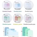 Miniatyrbilde 3 av 4: Sticky Notes 360 Ark Fargede Indeksfaner Sideoppmerker Notater