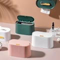 Miniatyrbilde 3 av 5: Mini søppelbøtte, liten søppelbøtte, skrivebords søppelbøtte, hjem, a