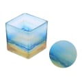 Miniatyrbilde 3 av 3: 6cm Nordisk Glass Lysestake Bryllup Bankett Dekorasjon