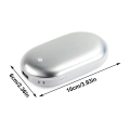 Pikkukuva 3 / 3: Latautuva 5200mAh Power Bank Sähköinen Taskulämmitin