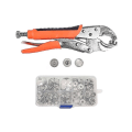 Miniatyrbillede 1 af 5: Justerbare Tang til Trykknapper Snap Fastener Kit, Snap Fastener Værktøjssæt med Trykknap Sæt Fo-yuhao