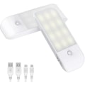 Miniatyrbilde 1 av 5: Bevegelsessensorlys Innendørs, USB Ladbar LED Nattelys Med 3 Moduser (auto/på/av)