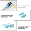 Miniatyrbilde 2 av 4: 120 stk T-tap Wire Terminals Hurtigkobling Spade-kontakter