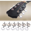 Miniatyrbillede 5 af 5: Akustisk Guitar Stemmepinde Guitarstreng Krom Stemmepinde Stemmere Maskinhoveder