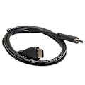 Miniatyrbillede 4 af 4: 1,5m HDMI-kabel Han til Han Stik Sort