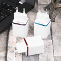 Miniatyrbillede 1 af 4: Universal 4 Ports USB Rejsevægslader EU Stik Adapter