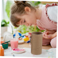 Miniatyrbild 3 av 8: Pysselrör Cylinder 18st Pappersrör Vindspel Pysselrullar för Kreativa Projekt