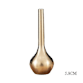 Miniatyrbillede 1 af 5: Mini Vase af Rent Kobber Guld Dekoration Stue Antik Vase Unik Blomstervase-yuhao SIZE 2