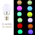 Pikkukuva 1 / 5: 3W B22 16 Värillinen RGB LED-Lamppu Polttimo Kaukosäätimellä