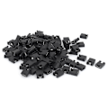 Miniatyrbillede 1 af 4: 120 stk. 2,54 mm Standard PCB Shunts Korte Mini Jumper Cap Connector