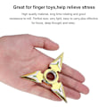 Miniatyrbild 2 av 5: Stressreducer i zinklegering, fingerleksak, tri-spinner, handspinner för barn
