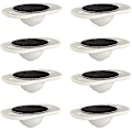 Miniatyrbilde 1 av 5: 8 stk Lim-type Universal Hjul 360 Graders Rotasjon Oppbevaring