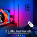 Miniatyrbild 3 av 5: Modern LED Hörnlampa RGB Dimbar Fjärrkontroll