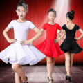 Miniatyrbilde 1 av 5: Latin Danseskjørt for Jenter - Barnedansdrakt for Øving