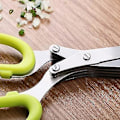 Miniatyrbillede 3 af 4: Køkken Saks med 5 Blade i Rustfrit Stål