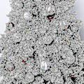 Miniatyrbild 4 av 4: 12 st julgranskulor för julgransdekoration 2,36 tum Återanvändbar presentask för helgdagar och fest Y-yuhao SIZE 1 green