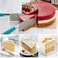 Miniatyrbillede 4 af 5: Kage Skærer Kage Pizza Tærte Servering Rustfrit Stål Løfter Værktøj Til Servering af Tærter Desserter Konditorvarer Brød (2 stk)