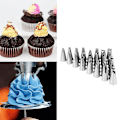 Miniatyrbilde 1 av 5: Konditorfondantkake 52 Sprøytetipssett Dekorering