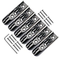 Miniatyrbild 1 av 4: 1 Set med 6 st Enstaka Bro Saddles Tailpiece, Svart