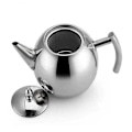 Miniatyrbillede 3 af 4: Rustfrit Stål Tekander Infuser Kaffekedel Sølv