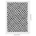 Pikkukuva 5 / 5: Uudelleenkäytettävät eläinpainatteiset reliefi-stencilit puulle, seinäkankaalle, metallille, 12 kpl