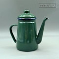 Miniatyrbild 2 av 4: Emaljkanna Kaffe- och Tekanna Varmkanna Restaurangvattenkokare Hem