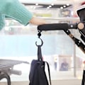 Miniatyrbillede 5 af 5: Hængere til Babyvogn i Pakke af 2 i Sort - Stabile, Modstandsdygtige Gave