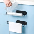 Pikkukuva 3 / 4: Musta Paper Towel -teline 2 kpl, Itseliimautuva Pyyhkeiden Teline