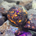 Miniatyrbilde 5 av 5: Naturlig Amerikansk Yooperlites Kule Fluorescerende Energiball