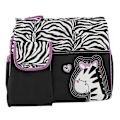 Miniatyrbilde 5 av 5: Zebra Giraffe Bleiepose Mamma Håndveske Barnevognpose