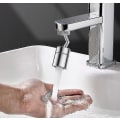 Miniatyrbillede 4 af 4: Vandhane Multi-retningsbestemt 360 justerbar Aluminiumlegeringsmateriale