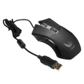 Miniatyrbilde 4 av 5: Delux M555 Gaming Mus USB-tilkoblet Ergonomisk Design