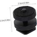 Miniatyrbild 2 av 8: Stativskruv Adapter Blixtskofäste Set för DSLR Kameratillbehörssats