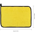 Miniatyrbillede 2 af 5: 5 stk. Mikrofiber Rengøringsklud, Ultra Absorberende Mikrofiber Håndklæder, Bil Mikrofiber Tørklud, Vask Bil Håndklæde, Bil Klud Til Polering Voks 40cm*3
