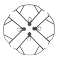 Miniatyrbilde 1 av 5: Beskyttende deksel for propell, avtakbart i plast, for DJI Mavic Pro